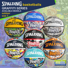 Load image into Gallery viewer, SPALDING Graffiti Series Original Outdoor Basketball Size 7
