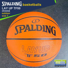 Load image into Gallery viewer, SPALDING Lay Up TF50 Original Outdoor Basketball Size 7, Size 6, Size 5 & Size 4