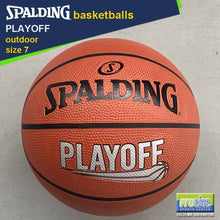 Load image into Gallery viewer, SPALDING Playoff Original Outdoor Basketball Size 7