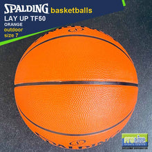 Load image into Gallery viewer, SPALDING Lay Up TF50 Original Outdoor Basketball Size 7, Size 6, Size 5 & Size 4