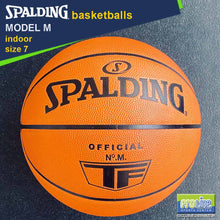 Load image into Gallery viewer, SPALDING TF Model M Original Leather Basketball Size 7