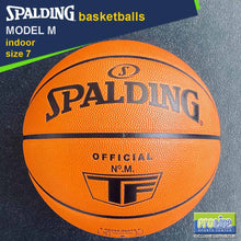 Load image into Gallery viewer, SPALDING TF Model M Original Leather Basketball Size 7