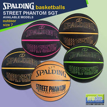 Load image into Gallery viewer, SPALDING Street Phantom Series Original Outdoor Basketball Size 7