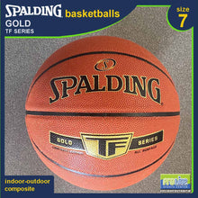 Load image into Gallery viewer, SPALDING Gold TF Original Indoor-Outdoor Basketball Size 7