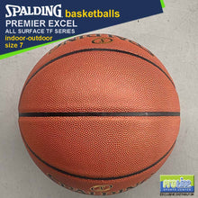Load image into Gallery viewer, SPALDING Premier Excel Original Indoor-Outdoor Basketball Size 7