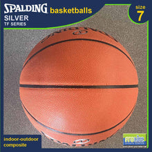 Load image into Gallery viewer, SPALDING Silver TF Original Indoor-Outdoor Basketball Size 7