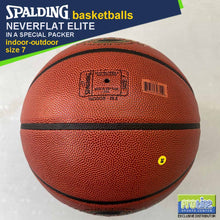 Load image into Gallery viewer, SPALDING NeverFlat Series Original Indoor-Outdoor Basketball Size 7