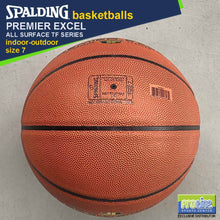 Load image into Gallery viewer, SPALDING Premier Excel Original Indoor-Outdoor Basketball Size 7