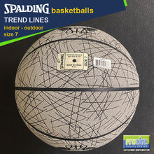 Load image into Gallery viewer, SPALDING Trend Lines Original Indoor-Outdoor Basketball Size 7