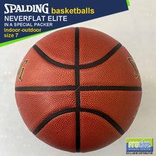 Load image into Gallery viewer, SPALDING NeverFlat Series Original Indoor-Outdoor Basketball Size 7