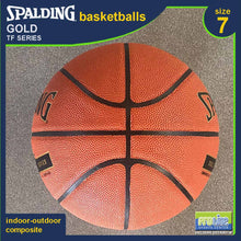 Load image into Gallery viewer, SPALDING Gold TF Original Indoor-Outdoor Basketball Size 7