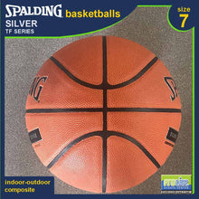 Load image into Gallery viewer, SPALDING Silver TF Original Indoor-Outdoor Basketball Size 7