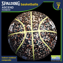 Load image into Gallery viewer, SPALDING Commander Leopard Original Indoor-Outdoor Basketball Size 7
