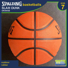Load image into Gallery viewer, SPALDING Slam Dunk Brick Original Outdoor Basketball Size 7