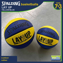 Load image into Gallery viewer, SPALDING Lay Up Original Outdoor Basketball Size 7, Size 5 and Size 3