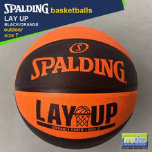 Load image into Gallery viewer, SPALDING Lay Up Original Outdoor Basketball Size 7, Size 5 and Size 3