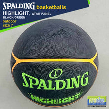 Load image into Gallery viewer, SPALDING Highlight Series Original Outdoor Basketball Size 7