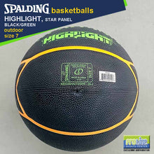 Load image into Gallery viewer, SPALDING Highlight Series Original Outdoor Basketball Size 7