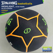 Load image into Gallery viewer, SPALDING Highlight Series Original Outdoor Basketball Size 7