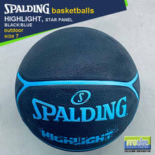 Load image into Gallery viewer, SPALDING Highlight Series Original Outdoor Basketball Size 7