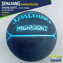 Load image into Gallery viewer, SPALDING Highlight Series Original Outdoor Basketball Size 7