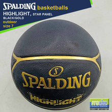 Load image into Gallery viewer, SPALDING Highlight Series Original Outdoor Basketball Size 7