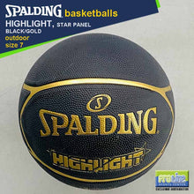 Load image into Gallery viewer, SPALDING Highlight Series Original Outdoor Basketball Size 7