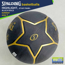 Load image into Gallery viewer, SPALDING Highlight Series Original Outdoor Basketball Size 7