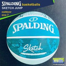 Load image into Gallery viewer, SPALDING Sketch Series Original Outdoor Basketball Size 7