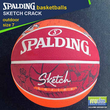 Load image into Gallery viewer, SPALDING Sketch Series Original Outdoor Basketball Size 7