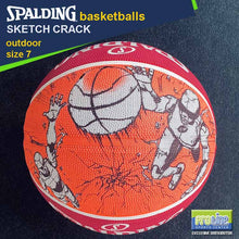 Load image into Gallery viewer, SPALDING Sketch Series Original Outdoor Basketball Size 7