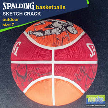 Load image into Gallery viewer, SPALDING Sketch Series Original Outdoor Basketball Size 7