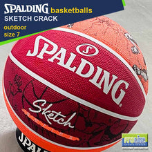 Load image into Gallery viewer, SPALDING Sketch Series Original Outdoor Basketball Size 7