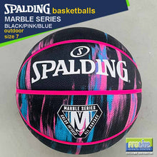 Load image into Gallery viewer, SPALDING Marble Series Outdoor Basketball Size 7 & Size 6