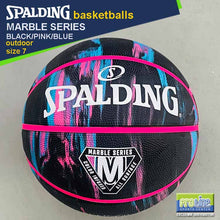 Load image into Gallery viewer, SPALDING Marble Series Outdoor Basketball Size 7 & Size 6
