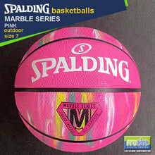 Load image into Gallery viewer, SPALDING Marble Series Outdoor Basketball Size 7 & Size 6