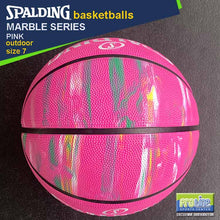 Load image into Gallery viewer, SPALDING Marble Series Outdoor Basketball Size 7 & Size 6