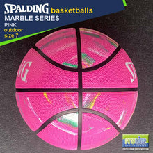 Load image into Gallery viewer, SPALDING Marble Series Outdoor Basketball Size 7 & Size 6