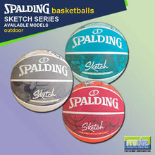 Load image into Gallery viewer, SPALDING Sketch Series Original Outdoor Basketball Size 7