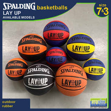 Load image into Gallery viewer, SPALDING Lay Up Original Outdoor Basketball Size 7, Size 5 and Size 3