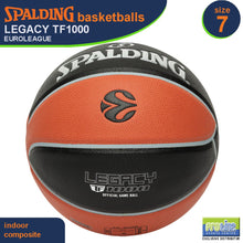 Load image into Gallery viewer, SPALDING Legacy TF1000 Euroleague Original Indoor Basketball Size 7