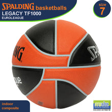 Load image into Gallery viewer, SPALDING Legacy TF1000 Euroleague Original Indoor Basketball Size 7