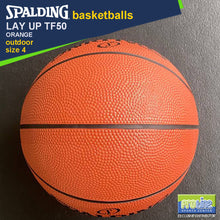 Load image into Gallery viewer, SPALDING Lay Up TF50 Original Outdoor Basketball Size 7, Size 6, Size 5 & Size 4
