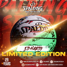 Load image into Gallery viewer, SPALDING Ed Hardy Original Indoor-Outdoor Basketball Size 7