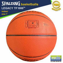 Load image into Gallery viewer, SPALDING Legacy TF1000 FIBA-Approved Original Indoor Basketball Size 7