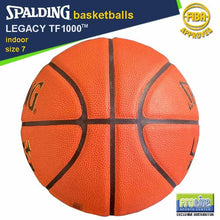 Load image into Gallery viewer, SPALDING Legacy TF1000 FIBA-Approved Original Indoor Basketball Size 7