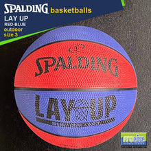 Load image into Gallery viewer, SPALDING Lay Up Original Outdoor Basketball Size 7, Size 5 and Size 3