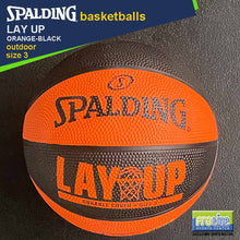 Load image into Gallery viewer, SPALDING Lay Up Original Outdoor Basketball Size 7, Size 5 and Size 3
