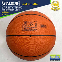 Load image into Gallery viewer, SPALDING Varsity TF150 FIBA-Approved Original Outdoor Basketball Size 7, Size 6 & Size 5