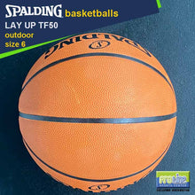 Load image into Gallery viewer, SPALDING Lay Up TF50 Original Outdoor Basketball Size 7, Size 6, Size 5 & Size 4